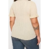 Fashion Plus Size Crew Neck Knitwear Fit Galaxy Pattern Casual Daily Regular Short Sleeve Blouse