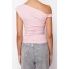 Fashion Crew Neck Knitted Regular Plain Pattern Casual Daily Regular Sleeveless Blouse