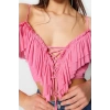 Fashion V Neck Knitted Regular Plain Pattern Chic Night Crop Short Sleeve Blouse