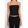 Fashion Square Collar Woven Fit Plain Pattern Casual Daily Crop Sleeveless Blouse