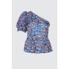 Fashion Turn-down Collar Woven Regular Floral Pattern Casual Daily Regular Short Sleeve Blouse