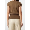Fashion Crew Neck Knitwear Slim Plain Pattern Casual Daily Regular Sleeveless Blouse