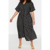 Moda Fit Casual Günlük Shally Dokuma Gömlek Yaka Kısa Kol Gömlek Elbise Midi Boy Büyük Beden Elbise