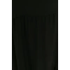 Moda Rahat Casual Günlük Aerobin Dokuma Bisiklet Yaka Kolsuz Kol Smock Maxi Boy Büyük Beden Elbise