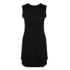 Fashion Slim Casual Daily Crepe Knitted Crew Neck Sleeveless Sleeve A-Line Mini Length Plus Size Dress