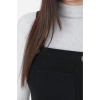 Fashion Regular Casual Daily Flannel Woven Square Collar Strappy Sleeve Vest Mini Length Dress