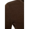 Fashion Slim Casual Daily Single Plate Knitwear Crew Neck Long Sleeve Bodycon Midi Length Dress