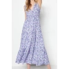 Fashion Regular Casual Daily Polyester Camisole Knitted V Neck Sleeveless Sleeve A-Line Maxi Length Dress