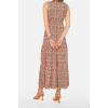 Fashion Regular Casual Daily Polyester Camisole Knitted V Neck Sleeveless Sleeve A-Line Maxi Length Dress