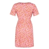 Fashion Fit Casual Daily Camisole Knitted Double Breasted Short Sleeve Skater Mini Length Plus Size Dress