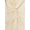 Fashion Regular Casual Daily Crinkle Woven Shirt Collar Long Sleeve Shift Maxi Length Hijab Dress