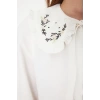 Moda Regular Casual Daily Linen Look Woven Baby Collar Long Sleeve Basic Maxi Length Hijab Dress