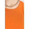 Fashion Slim Casual Daily Camisole Knitted Halter Neck Sleeveless Sleeve Bodycone Mini Length Dress