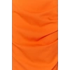 Moda Fit Mezuniyet Balo Finike Dokuma Kare Yaka Askılı Kol Bodycone Midi Boy Elbise