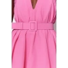 Fashion Casual Graduation Prom Poplin Woven Strapless Sleeveless Sleeve Skater Mini Length Dress