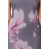 Fashion Slim Day Night Tulle Knitted Crew Neck Short Sleeve Bodycone Midi Length Dress