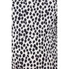 Fashion Fit Casual Daily Moss Crepe Woven Stand Collar Three Quarter Sleeve A-Line Midi Length Plus Size Dress