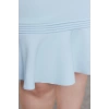 Fashion Fit Casual Daily Finike Woven Square Collar Three Quarter Sleeve Bodycone Mini Length Plus Size Dress
