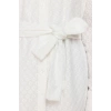 Fashion Regular Casual Daily Embroidered Woven Shirt Collar Long Sleeve Shirt Dress Maxi Length Hijab Dress