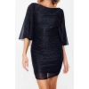 Fashion Regular Beach Casual Voile Knitted Shirt Collar Short Sleeve Basic Midi Length Dress