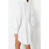 Moda Fit Mezuniyet Balo Finike Dokuma Straplez Kolsuz Kol Bodycone Mini Boy Elbise