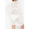 Moda Fit Mezuniyet Balo Finike Dokuma Straplez Kolsuz Kol Bodycone Mini Boy Elbise