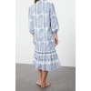 Fashion Fit Graduation Prom Lace Woven Asymmetrical Neckline Single Sleeve Skater Mini Length Dress