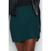 Fashion A-line Plain Pattern Casual Mini Length Basic High Waist A-line Mini Length Woven Skirt