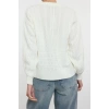 Style Modern Women Regular Standard Sleeve Crew Neck Hair Knitted Sweater