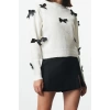 Womens Modern Style Comfortable Long Crew Neck Plain Sleeve Regular Knitwear Sweater