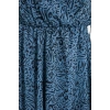 Fashion Style Regular Double Breasted Mini Length Floral Patterned Belted Lined Chiffon Woven Dress