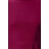 Fashion Style Regular Stand Collar Mini Length A Cut Skirt Gathered Woven Dress
