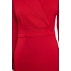 Fashion Style Regular Jacket Collar Mini Length Woven Dress