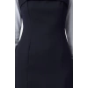 Fashion Style Regular Shirt Collar Mini Length Shirt Detailed Fitted Body-Sit Woven Dress