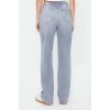 Style Women Fashion Denim Jeans Pants Regular Wide Leg Blue-Grey Low Waist Jeans