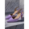 Kadın Lastikli İnce Topuklu Ayakkabı Stiletto Allie