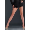 Siyah Deri Bilekten Tokalı Klasik Topuklu Stiletto Ayakkabı