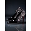 Stil Modern Kadın İnce Topuklu Baretli Ayakkabı Stiletto Özel Tasarım Gündüz Gece Abiye Ayakkabı
