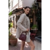 Maja Kapaklı Mini City Kadın Çanta - Kırışık Rugan
