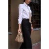 Layla Payetli El Çantası Gümüş