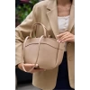 Bolso Shopper El Ve Omuz Çantası Vizon
