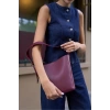 Elenora Askı Detay El Ve Omuz Çantası Bordo