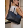 Minimal Tote El Ve Omuz Çantası Kahverengi