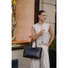 Minimal Tote El Ve Omuz Çantası Kahverengi