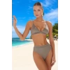 Üçgen Bikini Takımı Esnek Kumaş Klora Dayanıklı Özel Tasarım Ergonomik Kesim UV Korumalı