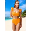 Fırfırlı Bikini Takımı Yüksek Konfor Ergonomik Kesim Hızlı Kuruyan Premium Kalite