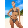 Üçgen Desenli Bikini Takımı Özel Tasarım Yaz Koleksiyonu Premium Kalite Esnek Kumaş