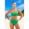 Tek Omuz Bikini Takımı Su Sporları İçin Hızlı Kuruyan Ergonomik Kesim Özel Tasarım