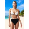 Üçgen Bikini Takımı Ergonomik Kesim Klora Dayanıklı Yüksek Konfor Özel Tasarım Esnek Kumaş