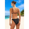 Desenli Üçgen Bikini Takımı Premium Kalite UV Korumalı Hızlı Kuruyan Klora Dayanıklı